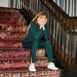 Summersalt travel set pants and top vegan silk